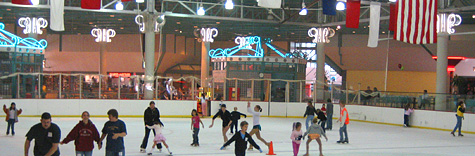 Northcross Mall skating rink